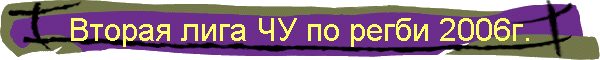 Вторая лига ЧУ по регби 2006г.